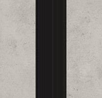 Линолеум Forbo Sarlon Complete Step 637099 cement chalk, nose black фото 1 | FLOORDEALER